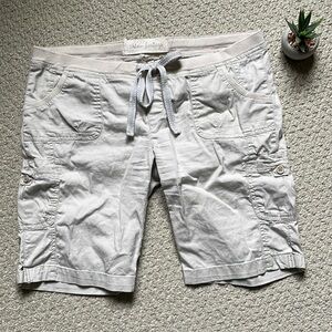 Urban heritage junior cotton Bermuda shorts